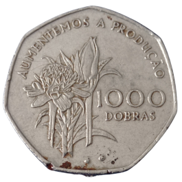 São Tomé e Príncipe 1000 dobras 1997 FAO