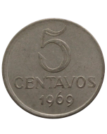 Brasil 5 Centavos 1969