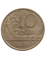 Brasil 10 Centavos 1970