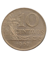 Brasil 10 Centavos 1967