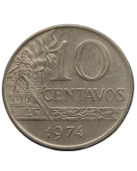 Brasil 10 Centavos 1974