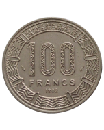 Gabão 100 Francos 1982