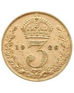 Reino Unido 3 Pence 1926 - Prata