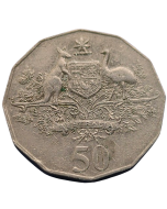 Austrália 50 Cents 2001 - Centenário da Federação - Austrália