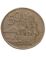 Nova Zelândia 50 Cents 1975