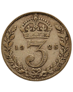 Reino Unido 3 Pence 1925 - Prata