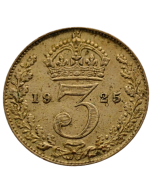 Reino Unido 3 Pence 1925 - Prata