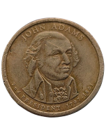 Estados Unidos 1 Dólar 2007 - Presidente dos EUA - John Adams (1797-1801)