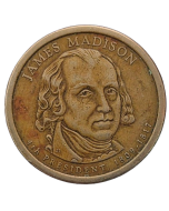 Estados Unidos 1 Dólar 2007 - Presidente dos EUA - James Madison (1809-1817)