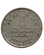 Argentina 1 Peso 1960 - 150º aniversário - Deposição do vice-rei espanhol