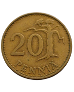 Finlândia 20 pennya 1963