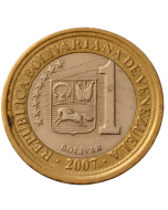 Venezuela 1 Bolívar 2007