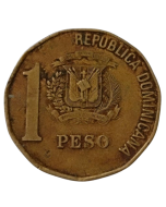 República Dominicana 1 Peso 2002