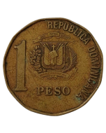 República Dominicana 1 Peso 2002