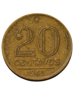 Brasil 20 Centavos 1948 - Vargas