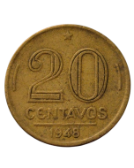 Brasil 20 Centavos 1948 - Ruy Barbosa