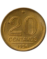 Brasil 20 Centavos 1956