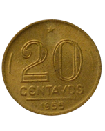 Brasil 20 Centavos 1955 - Soberba