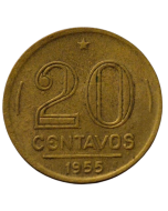 Brasil 20 Centavos 1955 - Soberba