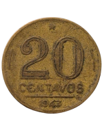 Brasil 20 Centavos 1943