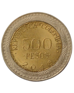 Colômbia 500 Pesos 2018 - Sapo de Cristal