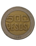 Colômbia 500 Pesos 1995 - Árvore Sagrada de Guacarí