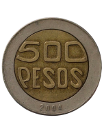 Colômbia 500 Pesos 2004 - Árvore Sagrada de Guacarí