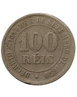 Brasil 100 réis 1885