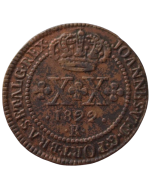 Brasil 20 Réis 1822 R