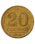 Brasil 20 Centavos 1944 - Sem sigla - Reverso Invertido