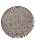 Gabão 100 Francos 1977