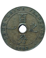 Indochina Francesa 1 cent 1923