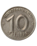 Alemanha Oriental 10 Pfennig 1949 A