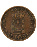 Índia Portuguesa ⅛  tanga 1903