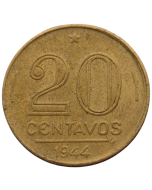 Brasil 20 Centavos 1944 - Sem sigla