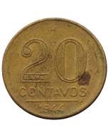 Brasil 20 Centavos 1944 - Sem sigla