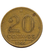 Brasil 20 Centavos 1944 - Sem sigla