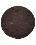 Suécia 4 Skiling 1851