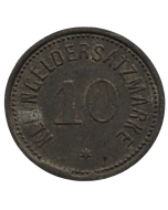 Cidade de Darmstadt 10 Pfennig 1919