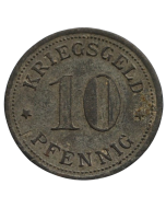 Cidade de Werden 10 Pfennig 1914-1924