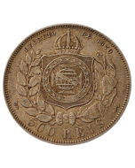 Brasil 500 Réis 1889 - Prata