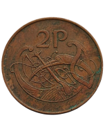 Irlanda 2 Pence 1971