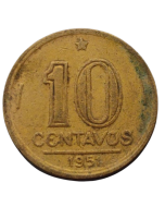 Brasil 10 Centavos 1951