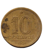 Brasil 10 Centavos 1951