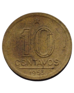 Brasil 10 Centavos 1953