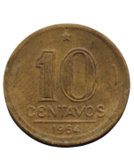 Brasil 10 Centavos 1954