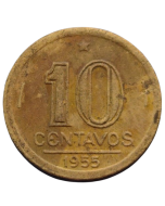 Brasil 10 Centavos 1955