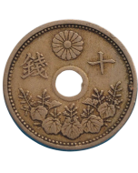 Japão 10 Sen 1923