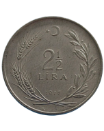 Turquia 2½ Lira 1977