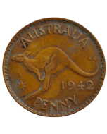 Austrália 1 Penny 1942